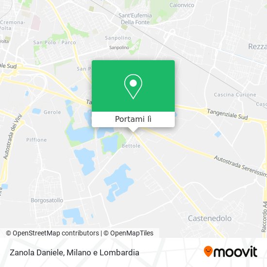 Mappa Zanola Daniele