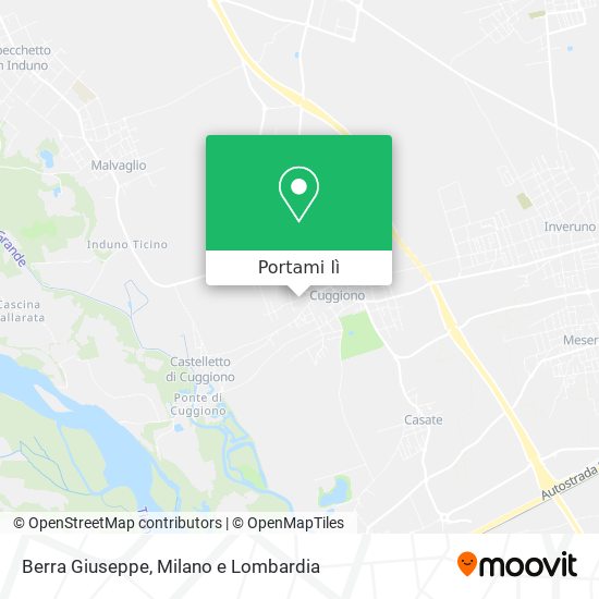Mappa Berra Giuseppe