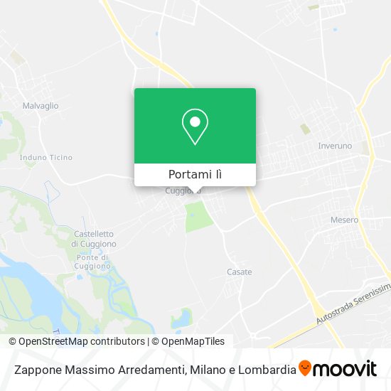 Mappa Zappone Massimo Arredamenti