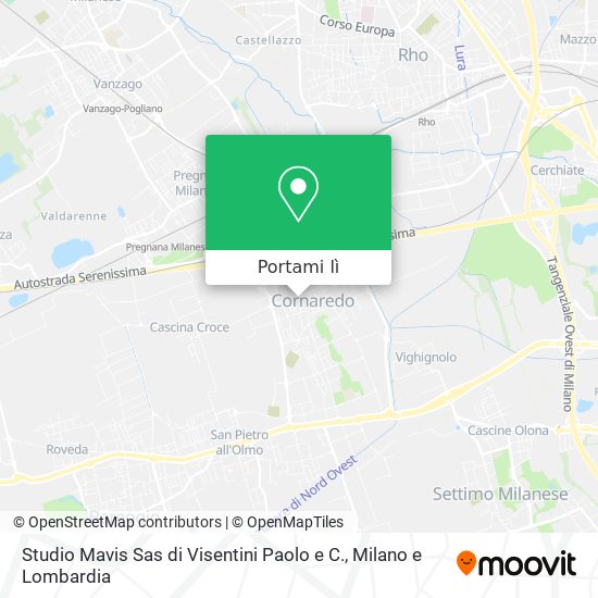 Mappa Studio Mavis Sas di Visentini Paolo e C.