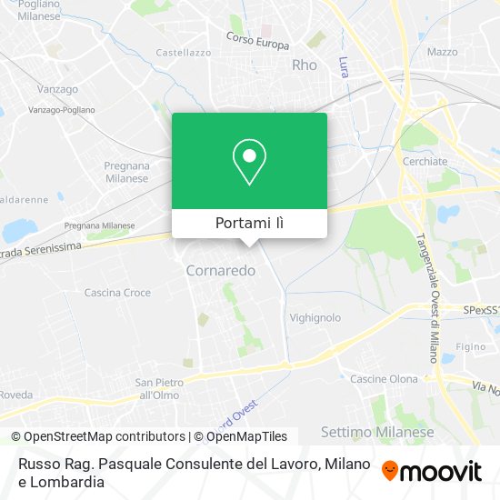 Mappa Russo Rag. Pasquale Consulente del Lavoro