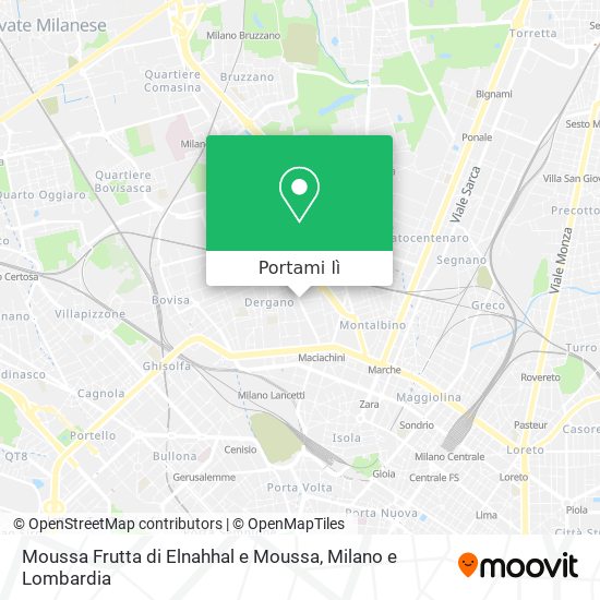 Mappa Moussa Frutta di Elnahhal e Moussa