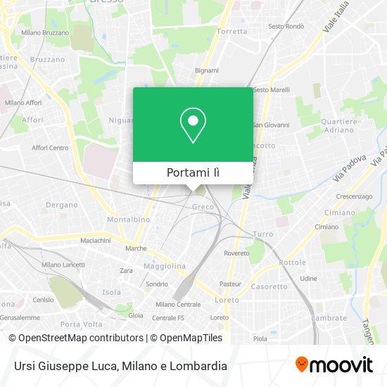 Mappa Ursi Giuseppe Luca
