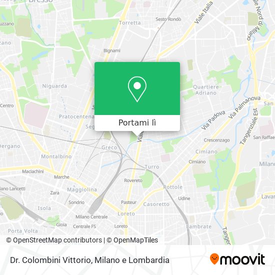 Mappa Dr. Colombini Vittorio