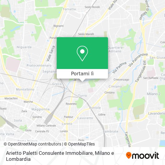 Mappa Arietto Paletti Consulente Immobiliare