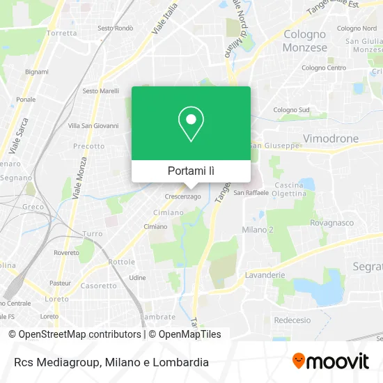 Mappa Rcs Mediagroup