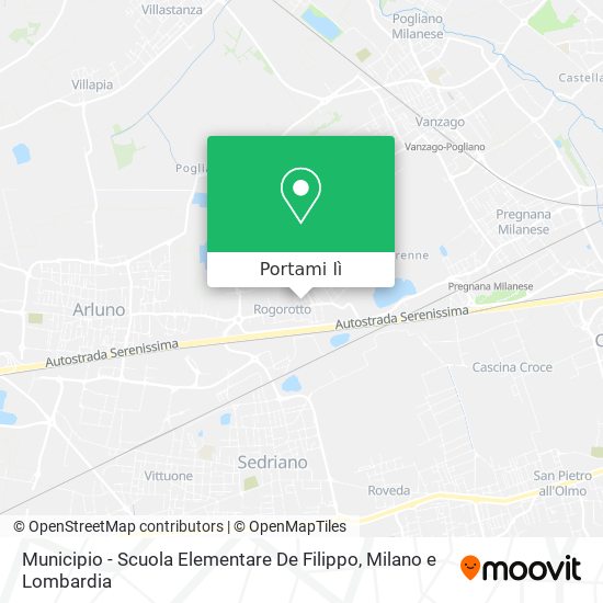 Mappa Municipio - Scuola Elementare De Filippo