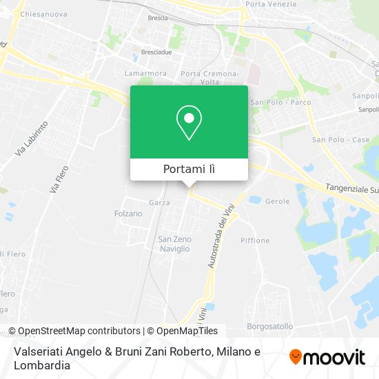 Mappa Valseriati Angelo & Bruni Zani Roberto