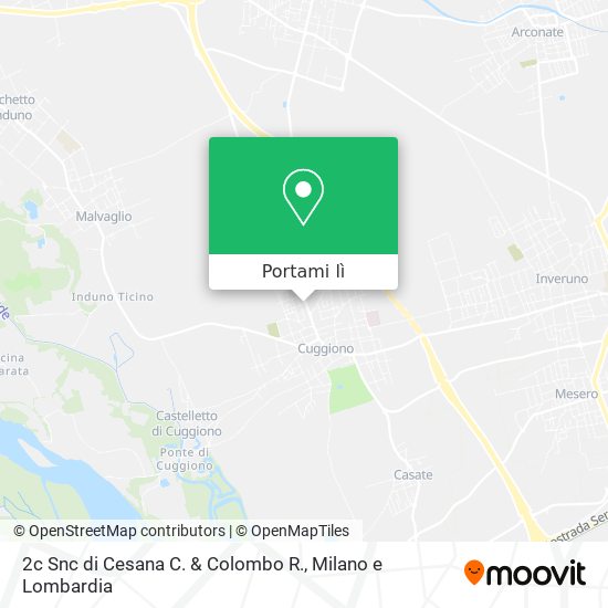 Mappa 2c Snc di Cesana C. & Colombo R.