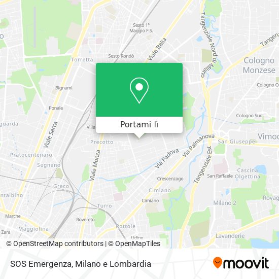Mappa SOS Emergenza