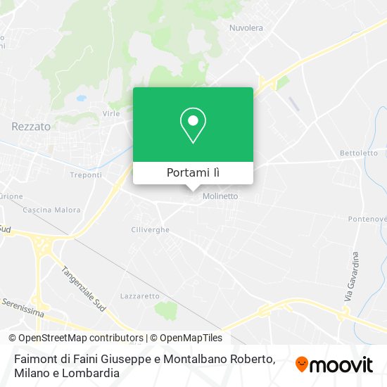 Mappa Faimont di Faini Giuseppe e Montalbano Roberto