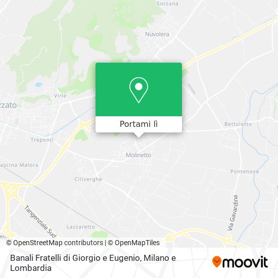 Mappa Banali Fratelli di Giorgio e Eugenio