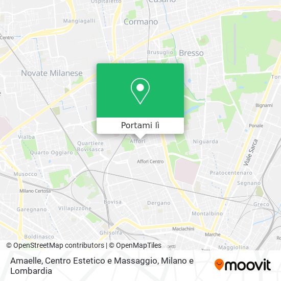 Mappa Amaelle, Centro Estetico e Massaggio