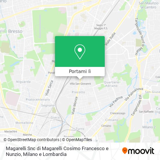 Mappa Magarelli Snc di Magarelli Cosimo Francesco e Nunzio