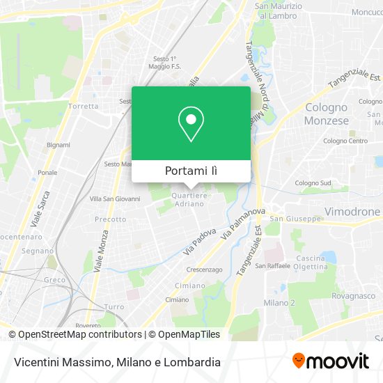 Mappa Vicentini Massimo