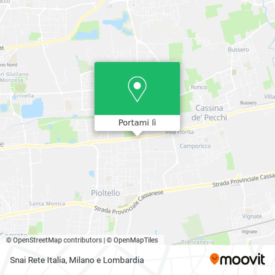 Mappa Snai Rete Italia