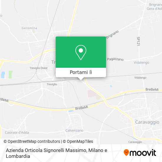 Mappa Azienda Orticola Signorelli Massimo