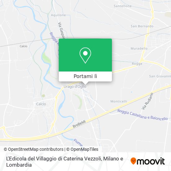 Mappa L'Edicola del Villaggio di Caterina Vezzoli