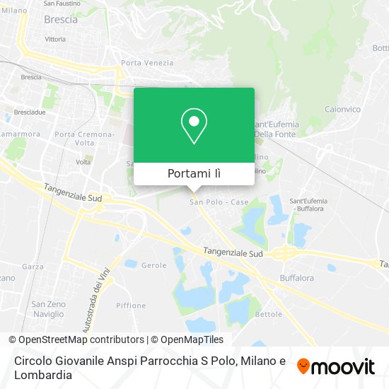 Mappa Circolo Giovanile Anspi Parrocchia S Polo