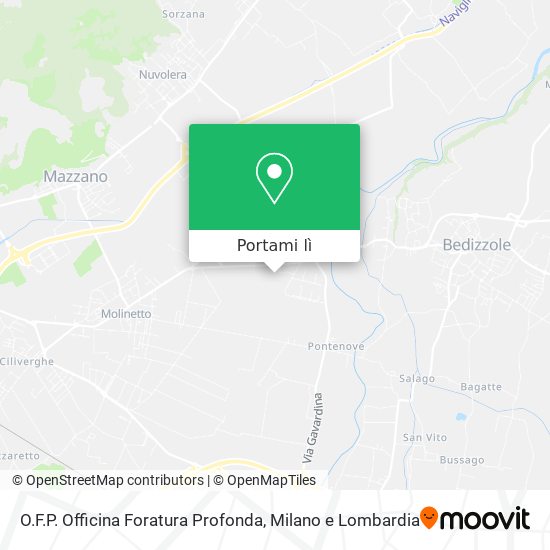 Mappa O.F.P. Officina Foratura Profonda