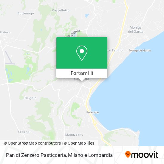 Mappa Pan di Zenzero Pasticceria