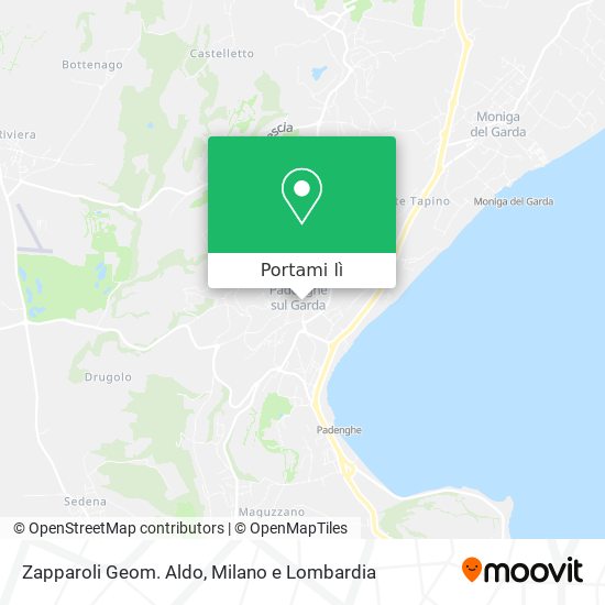 Mappa Zapparoli Geom. Aldo