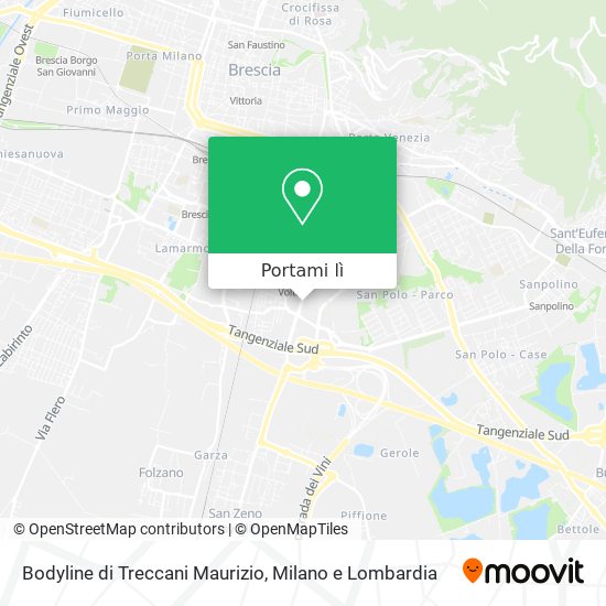 Mappa Bodyline di Treccani Maurizio