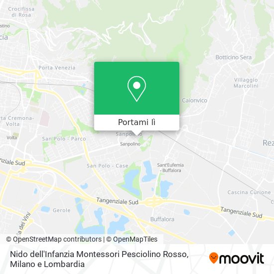 Mappa Nido dell'Infanzia Montessori Pesciolino Rosso