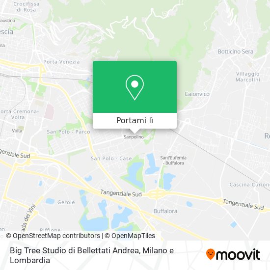 Mappa Big Tree Studio di Bellettati Andrea
