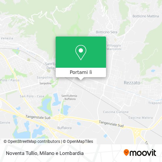 Mappa Noventa Tullio