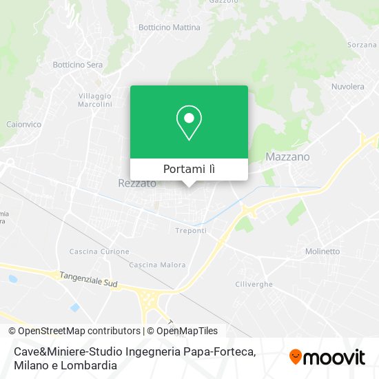 Mappa Cave&Miniere-Studio Ingegneria Papa-Forteca