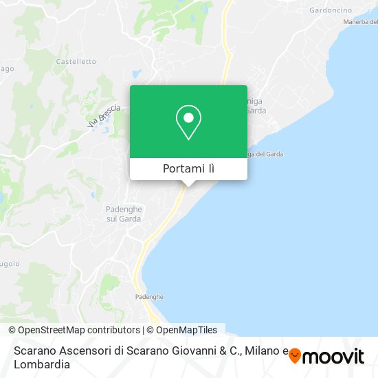 Mappa Scarano Ascensori di Scarano Giovanni & C.