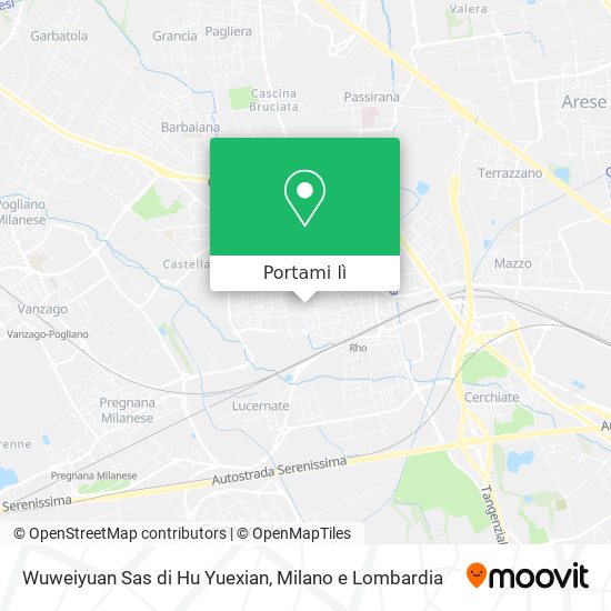 Mappa Wuweiyuan Sas di Hu Yuexian