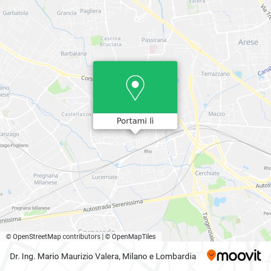 Mappa Dr. Ing. Mario Maurizio Valera
