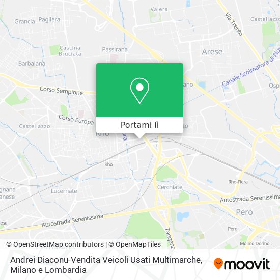 Mappa Andrei Diaconu-Vendita Veicoli Usati Multimarche