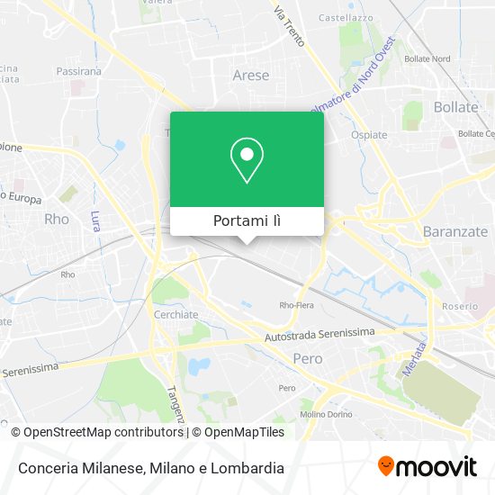 Mappa Conceria Milanese