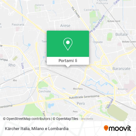 Mappa Kärcher Italia