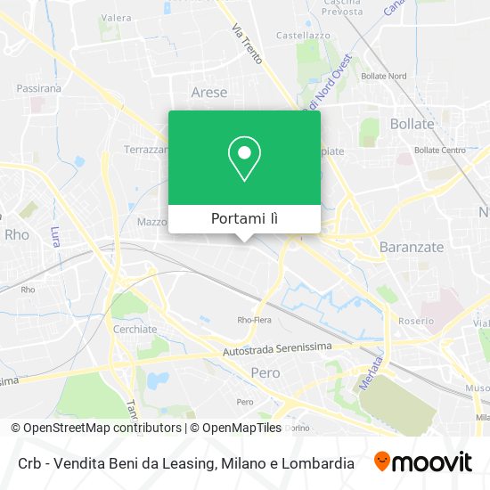 Mappa Crb - Vendita Beni da Leasing