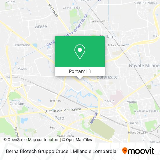 Mappa Berna Biotech Gruppo Crucell