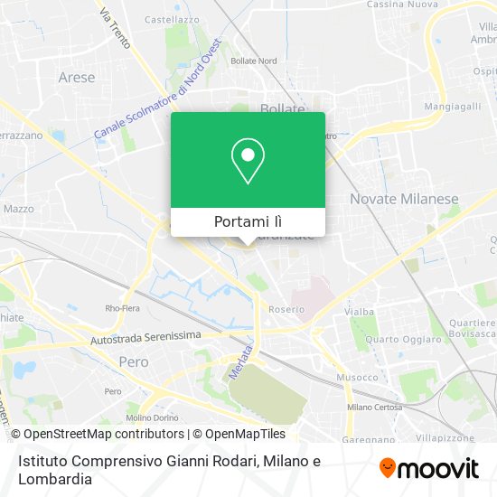 Mappa Istituto Comprensivo Gianni Rodari