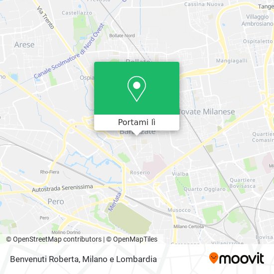 Mappa Benvenuti Roberta
