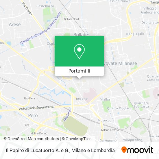 Mappa Il Papiro di Lucatuorto A. e G.