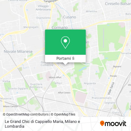 Mappa Le Grand Chic di Cappiello Maria