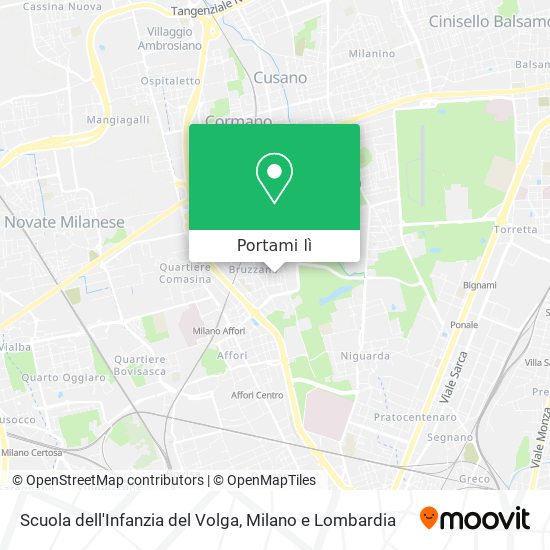 Mappa Scuola dell'Infanzia del Volga