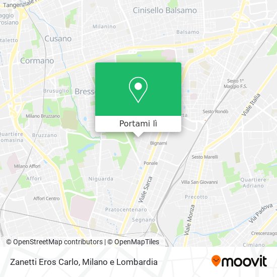 Mappa Zanetti Eros Carlo