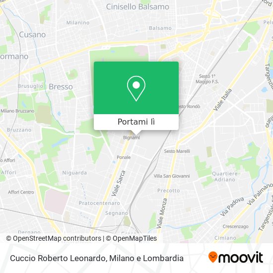 Mappa Cuccio Roberto Leonardo