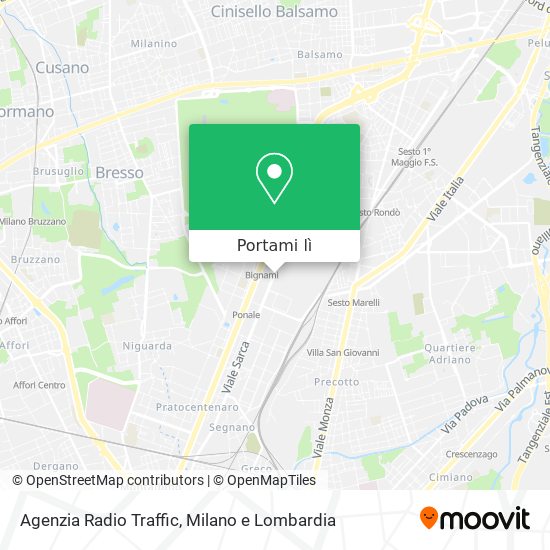 Mappa Agenzia Radio Traffic