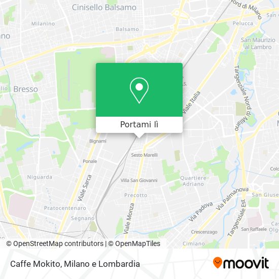 Mappa Caffe Mokito