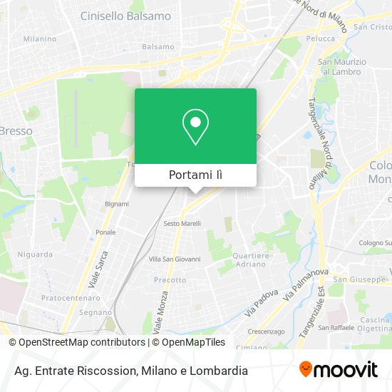 Mappa Ag. Entrate Riscossion