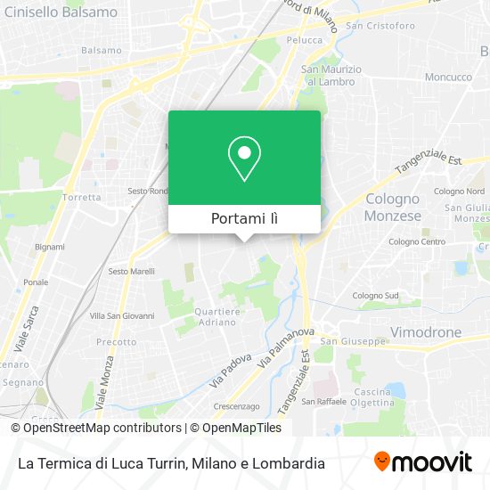 Mappa La Termica di Luca Turrin